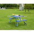Best Price Of Outerdoor ABS Plastic Foldable Table With Chairs in 2direction